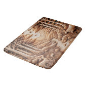 Tapis De Bain Bois (Angle)