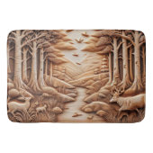 Tapis De Bain Bois (Devant)