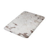 Tapis De Bain Bois blanc de Vintage (Angle)