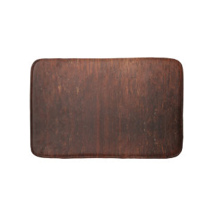 Tapis De Bain Bois Brown foncé