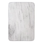 Tapis De Bain Bois de bouleau blanc rustique Pays Ferme Grange (devant Vertical)