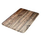 Tapis De Bain Bois de chêne rustique (Angle)