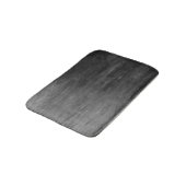 Tapis De Bain bois noir abstrait (Angle)