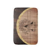 Tapis De Bain Bois rustique (Devant (Vertical))