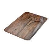 Tapis De Bain Bois rustique (Angle)