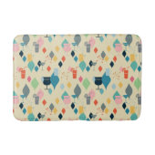 Tapis De Bain Boissons Modernes Du Milieu Du Siècle (Devant)
