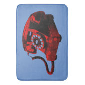 Tapis De Bain Boîte téléphonique Pop Art Old Desk (devant Vertical)