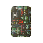 Tapis De Bain Boîtes rétro (Devant (Vertical))