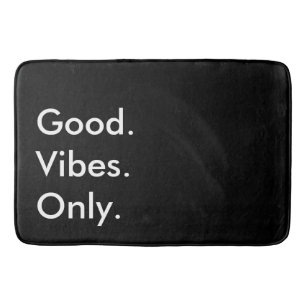 Tapis De Bain Bon. Vibraphone. Seulement. Noir et blanc