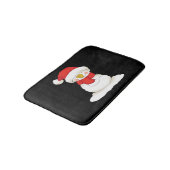 Tapis De Bain bonhomme de neige de noël (Angle)