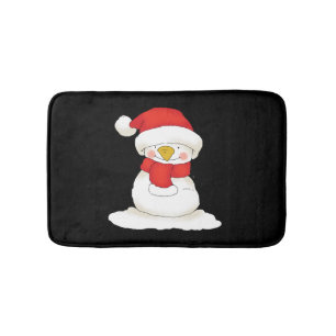 Tapis De Bain bonhomme de neige de noël