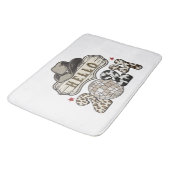 Tapis De Bain Bonjour 2024 occidental (Angle)