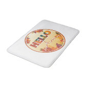 Tapis De Bain Bonjour automne (Angle)