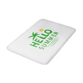 Tapis De Bain Bonjour été (Angle)