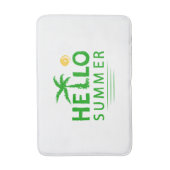Tapis De Bain Bonjour été (Devant (Vertical))
