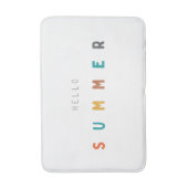 Tapis De Bain Bonjour été Bath Mat moderne (Devant (Vertical))