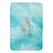 Tapis De Bain Bonjour l'été (devant Vertical)