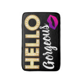 Tapis De Bain Bonjour magnifique matelas de bain (Devant (Vertical))