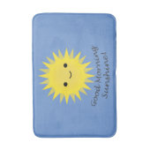 Tapis De Bain Bonjour Soleil Mignon Kawaii (Devant (Vertical))