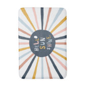 Tapis De Bain Bonjour Sunshine (Devant (Vertical))