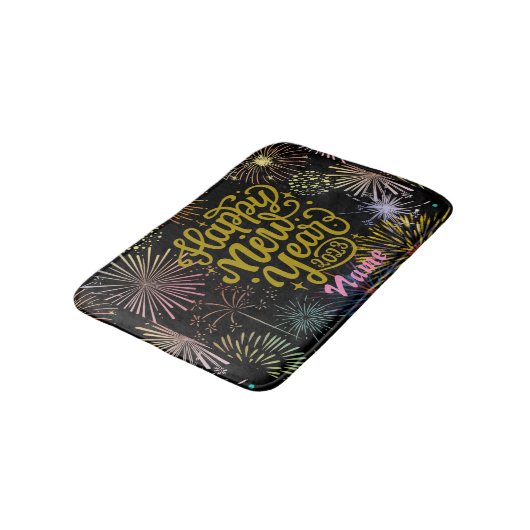 Tapis De Bain Bonne année 2023 Thunder_Cove (Angle)