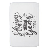 Tapis De Bain Bonne année 2024 (devant Vertical)