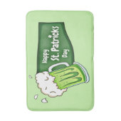 Tapis De Bain Bonne bière St. Patricks Day (Devant (Vertical))