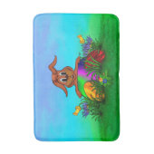 Tapis De Bain Bonne Pâques ! Lapin de Pâques (Devant (Vertical))