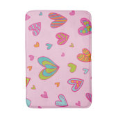 Tapis De Bain Bonne Saint Valentin 2024 Avec amour du coeur (Devant (Vertical))