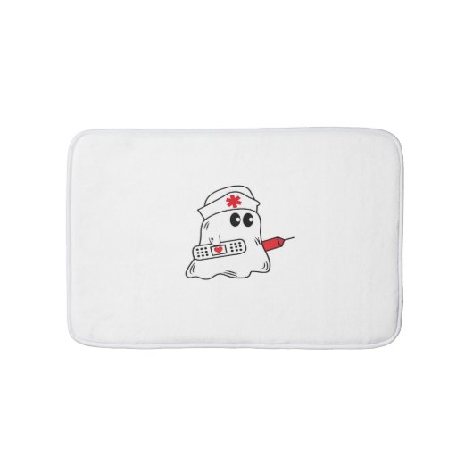 Tapis De Bain Boo Boo Crew Nurse Halloween Ghost Funny Surdimens (Devant)