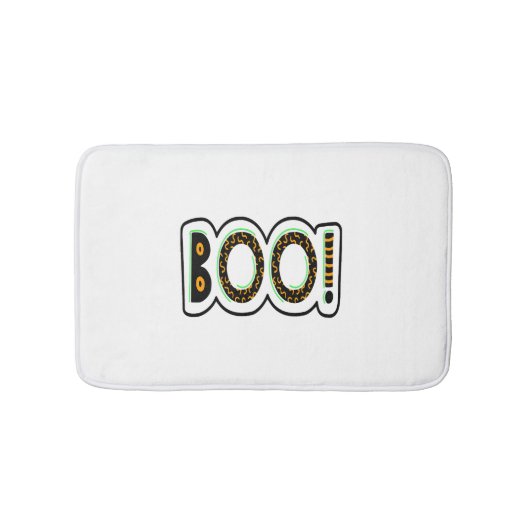 Tapis De Bain BOO Halloween (Devant)