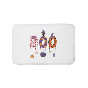 Tapis De Bain Boo ! Halloween Halloween Halloween Halloween Hall