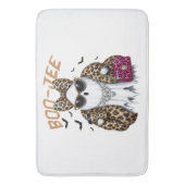 Tapis De Bain Boo-JEE Fantôme Léopard Coquette Halloween (devant Vertical)