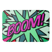 Tapis De Bain BOOM Fun Cool Modern Comics Book (Devant)