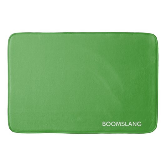 Tapis De Bain Boomslang green color (Devant)