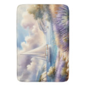 Tapis De Bain Bord de mer de la Lavande (devant Vertical)