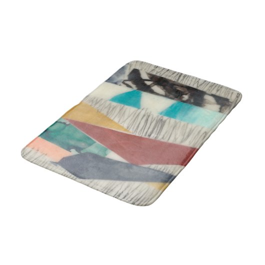 Tapis De Bain Bordure couleur II (Angle)