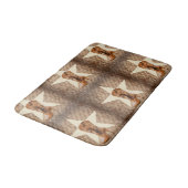 Tapis De Bain Bot rustique Texas Star western country pour cowgi (Angle)