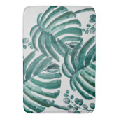 Tapis De Bain Botanique Feuille verte Tropical Extérieur (devant Vertical)