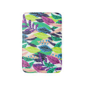 Tapis De Bain Botanique tropicale moderne colorée (Devant (Vertical))
