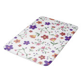 Tapis de bain botanique vibrant (Angle)
