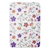 Tapis de bain botanique vibrant (devant Vertical)