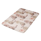 Tapis De Bain Botte rose Brown Botte sud-ouest Floral (Angle)