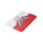 Tapis De Bain Bouche blanche texane polonaise (Angle)
