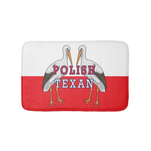 Tapis De Bain Bouche blanche texane polonaise (Devant)