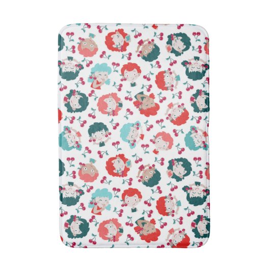 Tapis De Bain Boucles d'oreilles Princesse (Devant (Vertical))