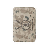 Tapis De Bain Bouclier Maccabee du désert et oreilles (Devant (Vertical))
