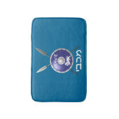 Tapis De Bain Bouclier Maccabee Et Paroles (Devant (Vertical))
