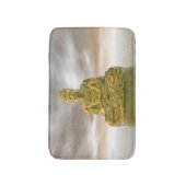 Tapis De Bain Bouddha d'or - 3D rendent (Devant (Vertical))