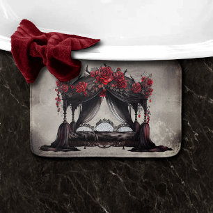 Tapis De Bain Boudoir   Canopy Scarf Old Victore Poster Lit